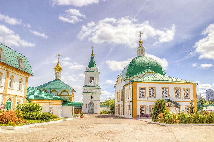 Свято-Троицкий мужской монастырь город Чебоксары